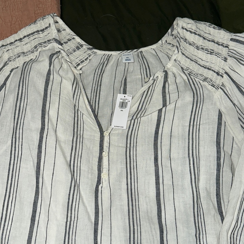 Womens NEW Old Navy Striped Blouse